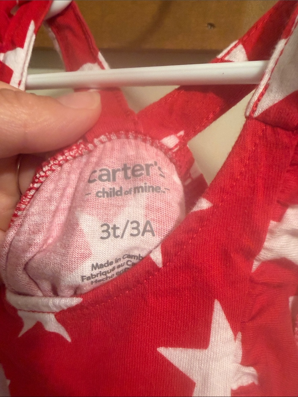 Carter's Red Star Ruffle Sundress - Picture 2 of 3